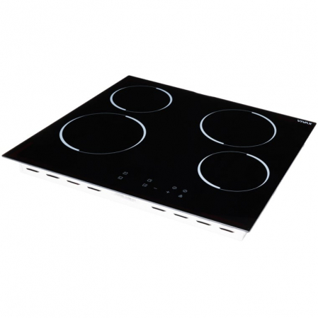 Plita incorporabila VIVAX BH-04MVC, Vitroceramica, Patru zone de gatit, Boost, Control touch, Timer, Putere maxima 8000 W, Timer digital, Setari putere in 9 trepte, Indicator caldura reziduala, Sticla [3]