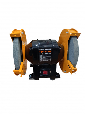 BRICOLAJ - Polizor Rotor de banc, putere 350 W, piatra de 200mm, RMD350