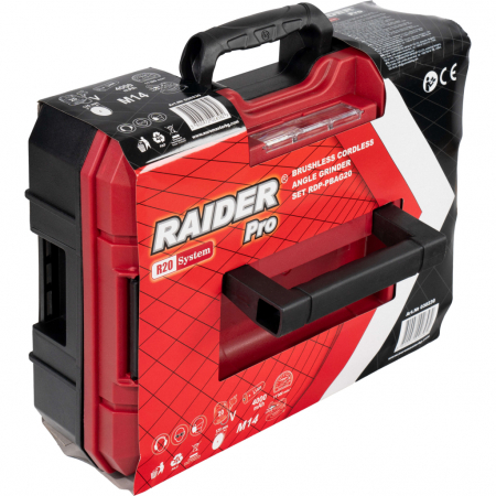 Polizor unghiular brushless 125mm 4Ah RDP-PBAG20Set R20 [4]