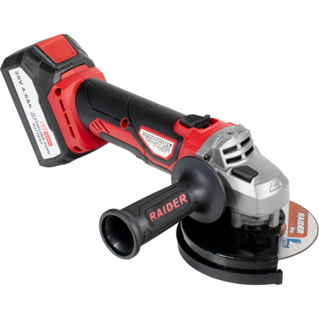 BRICOLAJ - Polizor unghiular Ø125mm 4Ah RDP-SPAG20 Set R20