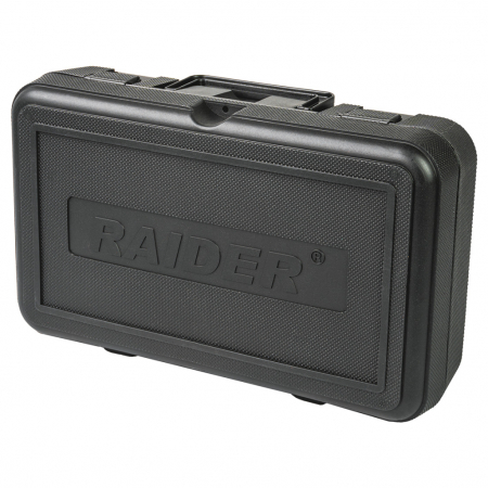 Polizor unghiular Raider Pro RDP-AG79 Black Edition, 900W, 125mm, LCD, Reglaj viteză, Mâner auxiliar, Geantă inclusă [6]