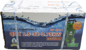 Pompa submersibila QDX 32m, 1 tol, 750W, debit 3900l/h [4]