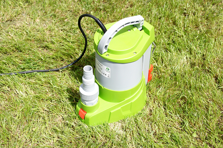 Pompa de drenaj pentru apa curata Gmax cu nivel minim de aspiratie Q550115, Debit  10 m3/h, Putere 550 w, Plutitor integrat [2]