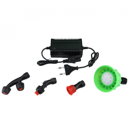 Pompa de stropit cu acumulator Micul Fermier 12L, 5.5 Bari, lance 80 cm, debit 2.6 L/min, acumulator 12 V, 8 Ah,MF-PA1005-S001-G01 [9]