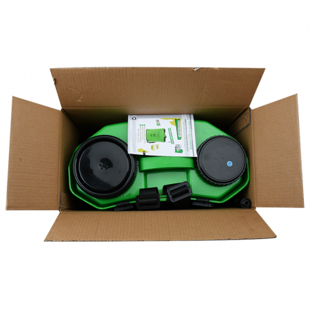 Pompa de stropit cu acumulator Micul Fermier 16L, acumulator 12 V, 8 Ah, 4 duze, presiune 5.5 bar, lance 80 cm, MF-PA1007-S001-G01 + Atomizor electric portabil 80W [5]