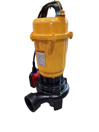 Pompa ROTOR  pentru hazna, fosa, apa murdara, WQCD10-10-0.75F, putere 1500 W, debit 180 L / min [2]