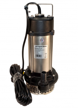 Pompe de apa murdara - Pompa submersibila 1.25", 1.9kW, apa murdara, 230L/min, 32m ProGARDEN QFD10-32-1.9