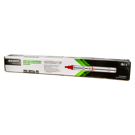 Pompa submersibila Raider, 18 turbine, putere 750W, debit 120L/min, racord 1 tol, refulare la 70 m, RD-3WP92 [3]