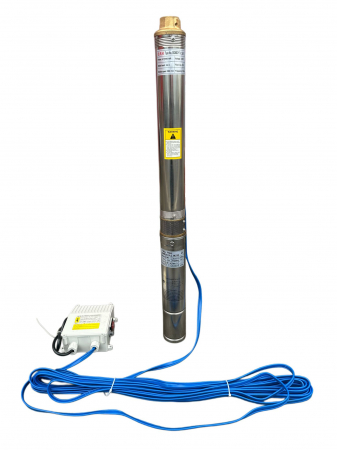 Pompe submersibile - Pompă submersibilă D.R.K. 3SDM2-11 0.75 kW 220V 44m 3.6 m³/h