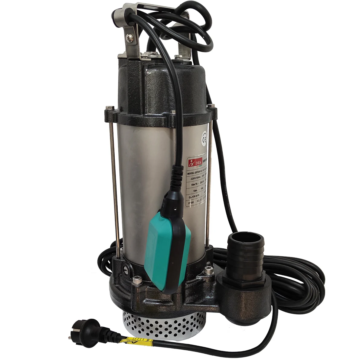 Pompe de apa murdara - Pompa submersibila apa curata , Taifu-Professional , QFD20-16-1.5A , 2 " , Abosrbtie maxim 18 Mt