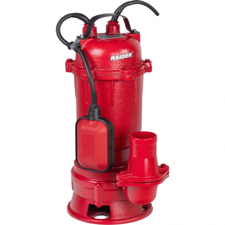 Pompe de apa murdara - Pompa submersibila apa murdara, putere 750W, refulare pe 2 tol, debit 200L/min, refulare la 9m, RD-CAWP54