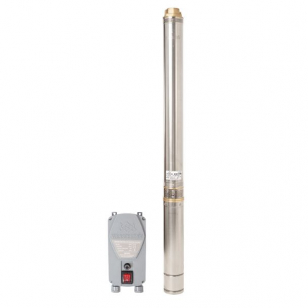 Pompa submersibila centrifugala multietajata Wasserkonig SI11094/3.5, diametru 3.5", putere 1800 W, debit 5640 l/h, inaltime refulare 110 m [1]