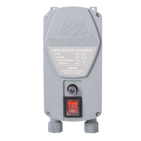 Pompa submersibila centrifugala multietajata Wasserkonig SI83110/5, diametru 5", putere 1900 W, debit 6600 l/h, inaltime refulare 83 m [4]