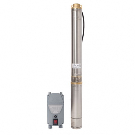 Pompa submersibila centrifugala multietajata Wasserkonig SI8594/3.5, diametru 3.5", putere 1200 W, debit 5640 l/h, inaltime refulare 85 m [1]