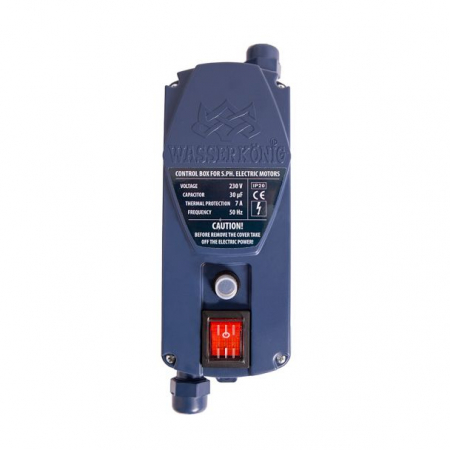 Pompa submersibila cu surub Wasserkonig SI12550, pentru ape curate, diametru 4", putere 1600 W, debit 3000 l/h, inaltime refulare 125 m [5]