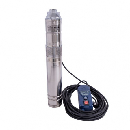 GRADINA - Pompa submersibila cu surub Wasserkonig SI8550, pentru ape curate, diametru 4", inox, putere 1150 W, debit 3000 l/h, inaltime refulare 85 m