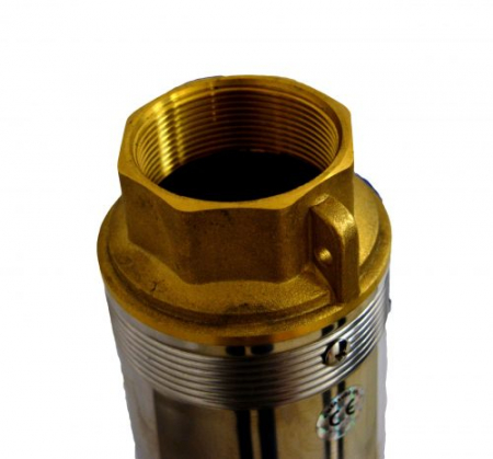 Pachet - Pompa submersibila 12 turbine DRK, 4STM10-12, 2 Țoli, 1.8kW, debit 14400 m/h + Racord compresiune 2 tol + Rola cablu otel zincat 4-5.5mm, lungime 100m [4]
