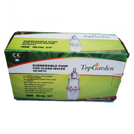 Pompa submersibila apa curata280W 3/4" 20L/min 60m RD-WP33 TopGarden [2]