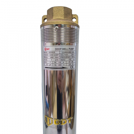 Pompa submersibila DDT 4SDM2/8, 8 turbine, 1.5 kW, debit 7 m³/h, refulare la 40m [6]