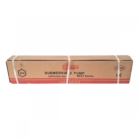Pompa submersibila de adancime DDT 8 turbine 4QJD2-8, 1500 W, 120 m inaltime, 7 mc/h, 1", 25 m cablu [4]