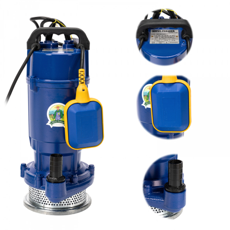 Pompa submersibila Micul Fermier, Inaltime de pompare 20m 0,55kW + Furtun insertie 1'' pentru apa 30 M Micul Fermier [1]