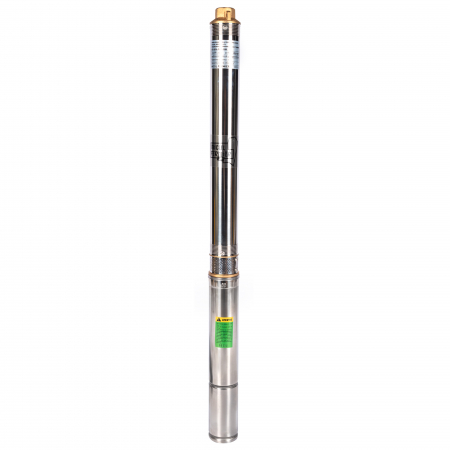 GRADINA - Pompa submersibila pentru apa curata Micul Fermier, 17 turbine, putere 0.75KW, debit 3600l/h, inaltime maxima pompare 80m, latime pompa 77 mm