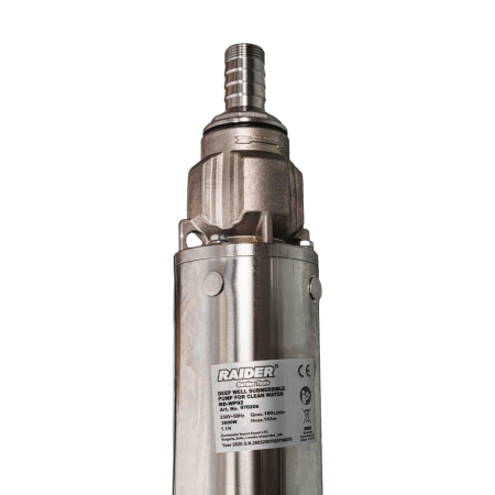 Pompa submersibila 39 de turbine, putere 3000W, debit 180L/min, refulare 163m, RD-WP92 [5]