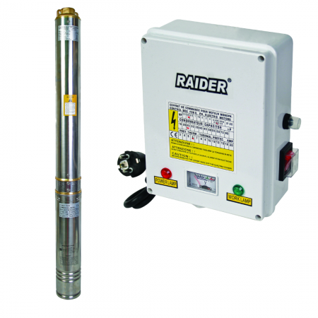 GRADINA - Pompa submersibila Raider RD-WP24 apa curata 1100 W 4980 l/h inaltime refulare 86 m inox