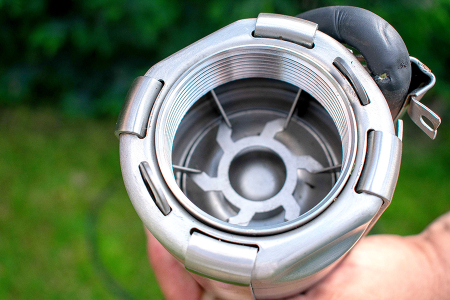 Pompa submersibila trifazica de foraj Gmax 4SP 1413-4 380V cu 13 turbine de inox, debit 20 m3/h, putere 4 kw, coloana apa 86 m [4]