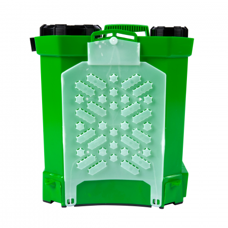 Pompa ( vermorel ) de stropit cu acumulator 12 V-8Ah, capacitate 10L, presiune 5.5 bar, debit 2.9L/min, Micul Fermier MF-PA1003-S001-G01 [9]