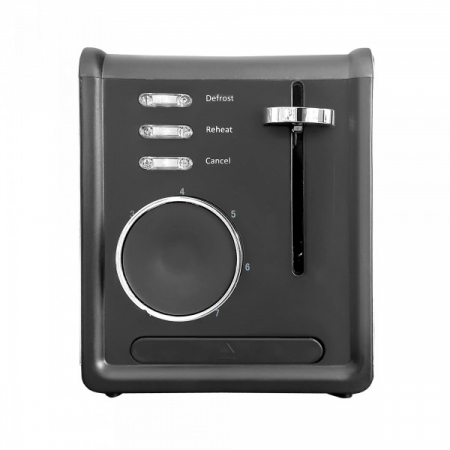 Prajitor de paine Samus Toasty, 2 felii, 7 trepte de rumenire, functie decongelare, functie reincalzire, mecanism automat de ridicare a feliilor, tavita pentru firimituri, Inox [1]