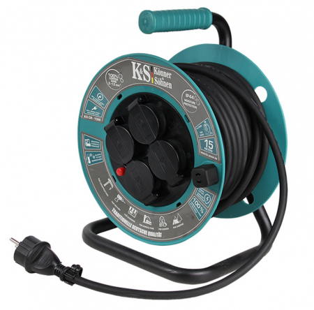 Prelungitor Rola 15m Cablu - KS-CR-15M [1]