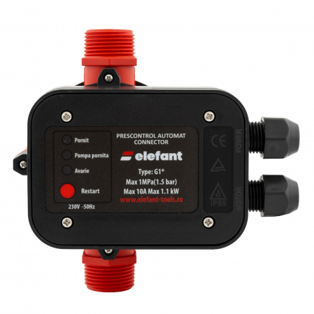 Pompe submersibile - Prescontrol automat 1.1KW, 1.5 Bari ELEFANT EWPC-1