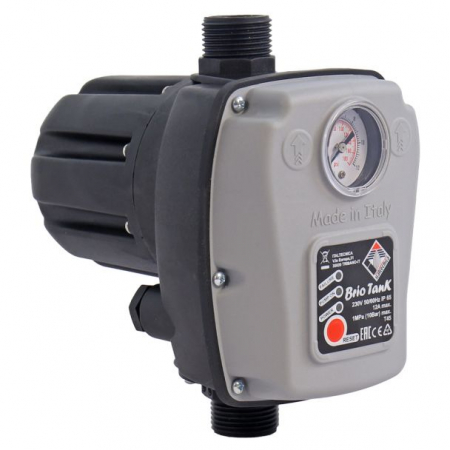 Prescontrol cu manometru Italtecnica BRIO-TANK_2.0, 230 V, max 1500 W, max. 10 bari, recipient 0.4 L [4]