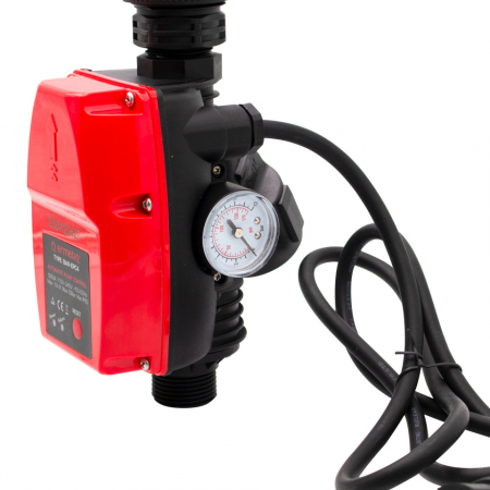 Presostat electronic reglabil BAR EPC4, control automat presiune apă, 230V, interval reglabil, senzor de presiune digital, protecție pompe, compatibil cu sisteme hidrofor și instalații casnice [1]