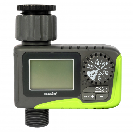 Furtune cauciucate - Programator irigatii digital, presiune 0.5bar-8bar, debit 35L/Min, conectori 3/4" sau 1 tol