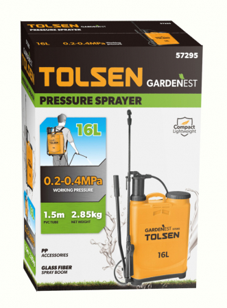 Pulverizator gradina, pompa de stropit, 16 L, GARDENEST [2]