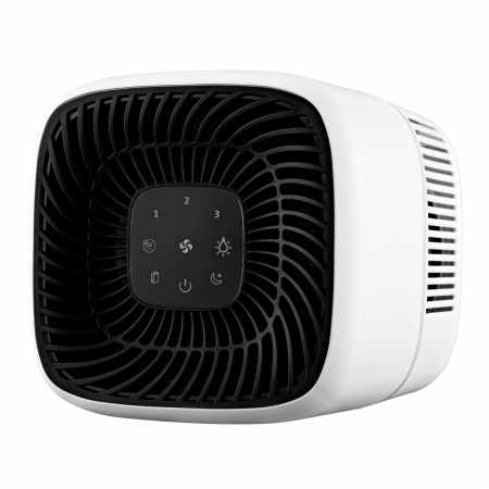 Purificator aer Samus Purify 18, suprafata de acoperire 18 mp, control touch, 4 trepte, ionizare, filtru HEPA, Alb [1]
