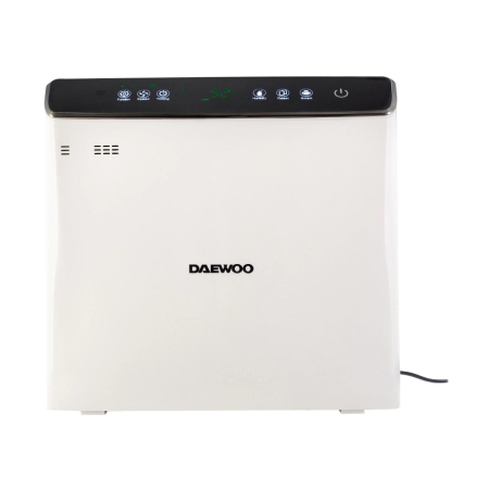 Purificator de aer si umidificator Daewoo Sda DAP400, putere 75 W, suprafata purificata a aerului in 15 minute de 33-38 m2, volum debit aer 300 m3/h, capacitate rezervor apa 2.4 litri, putere lama UV [1]