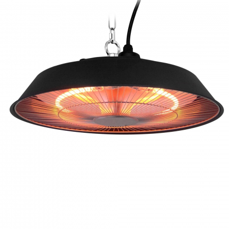 Climatizare si sisteme de incalzire - Radiator electric suspendat pentru exterior, Putere 1500 W, Lampa cu halogen, Albatros RTH-1500A