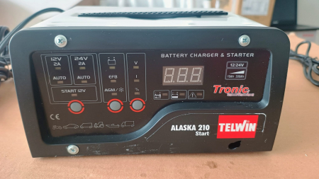 RESIGILAT- Redresor / robot pornire auto 12V, TELWIN ALASKA 210 150 START, curent incarcare 150A [3]