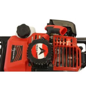 Motoburghiu Micul Fermier, 2 CP cu reductor + Burghiu 10 cm cu 80 cm , Foreza pentru pamant [2]