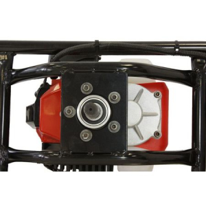 Pachet Motoburghiu Micul Fermier, 2 CP cu reductor + Burghie 100 + 200mm + 300 mm, Foreza pentru pamant [5]