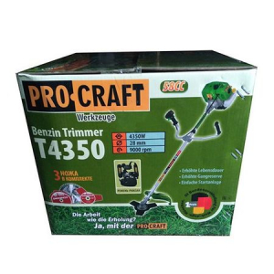 PACHET Motocoasa PROCRAFT 4350, putere 6 CP, 58 CC, 5 accesorii, 4 moduri de taiere + Dispozitiv cap de drujba, de taiat crengile la inaltime [8]