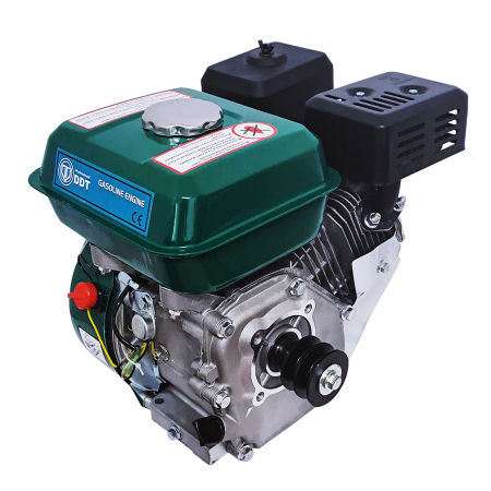 Motoare termice - Resigilat - Motor pe benzina DDT Profesional 7.5 Cp, 4 timpi, 200 CC, 3.6 L Rezervor, Fulie dubla inclusa, 40 mm