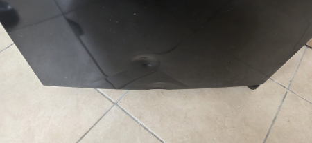 Resigilata - Combina frigorifica Heinner HC-V2701BKWDE++, 268 l, Less frost, Clasa E, Control mecanic, Dozator de apa, Iluminare LED, H 170 cm, Negru [1]