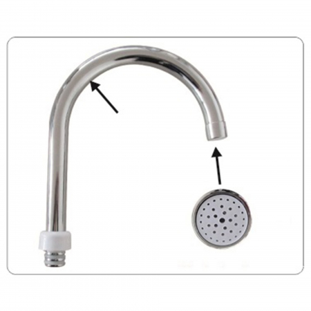 Robinet Electric Albatros Magic – 3000W, Temperatură Reglabilă 30–60°C, Rezistență din Oțel Inoxidabil, Conductă din Cupru, Debit 2–2.5 L/min, Presiune 0.04–0.6 MPa, Protecție ELCB, Instalare Ușoară, [3]