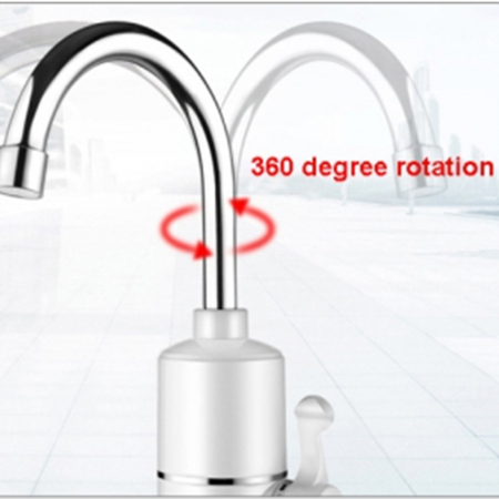 Robinet Electric Albatros Magic – 3000W, Temperatură Reglabilă 30–60°C, Rezistență din Oțel Inoxidabil, Conductă din Cupru, Debit 2–2.5 L/min, Presiune 0.04–0.6 MPa, Protecție ELCB, Instalare Ușoară, [2]