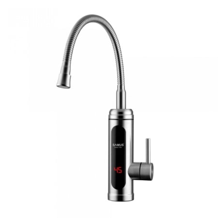 Produse HORECA - Robinet electric Samus Water Flex, Presiune apa 0,004 - 0,6 MPa, Temperatura 30 - 60°C, Afisaj temperatura apa, Inox