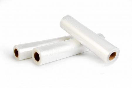 Aparate de vidat - Rola de pungi pentru aparat de vidat Heinner HAV-BAGS-3R, dimensiuni: 28 X 300 cm, 3 bucati/set, compatibile cu modelele: HAV-E110SS, HAV-E110BKSL, HAV-EDC120SS, HAV-EDC120WH